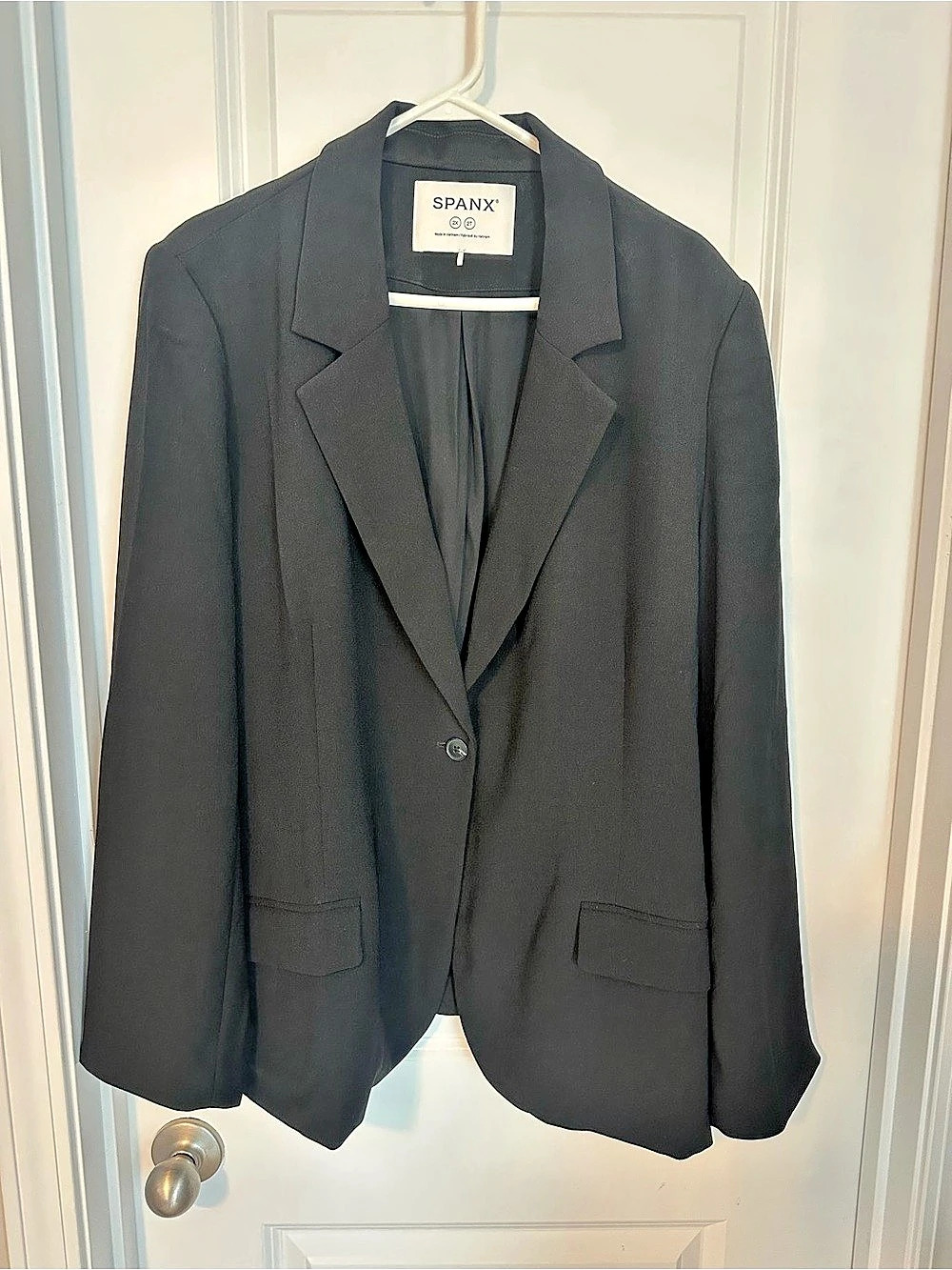 SPANX The Perfect Blazer Women's Black 2X Like New